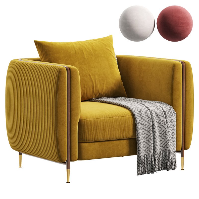 BARLOW Armchair by Mezzocollection - Image 1