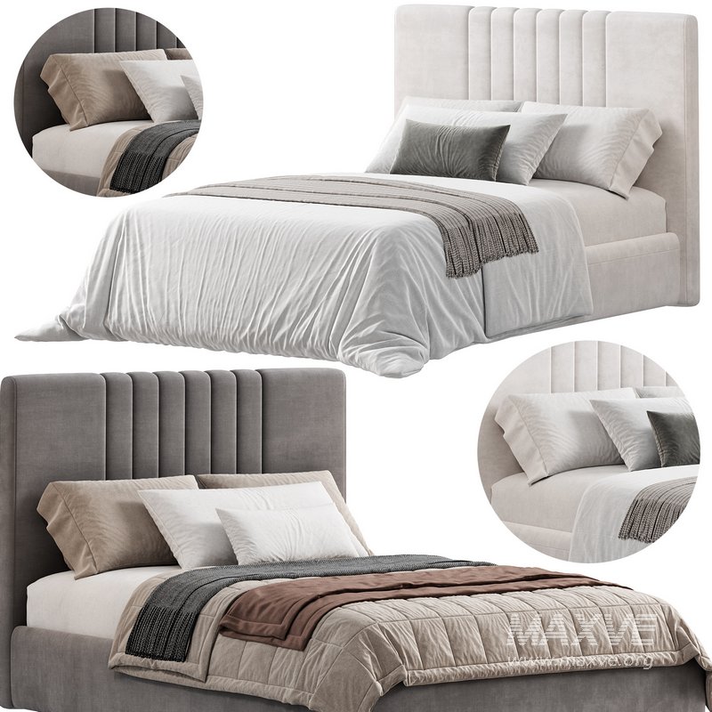 Upholstered bed Himrod by wayfair - Image 1
