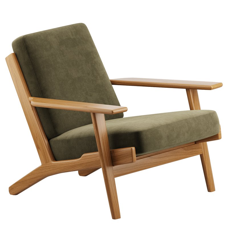 GE 290 Plank Armchair - Image 1