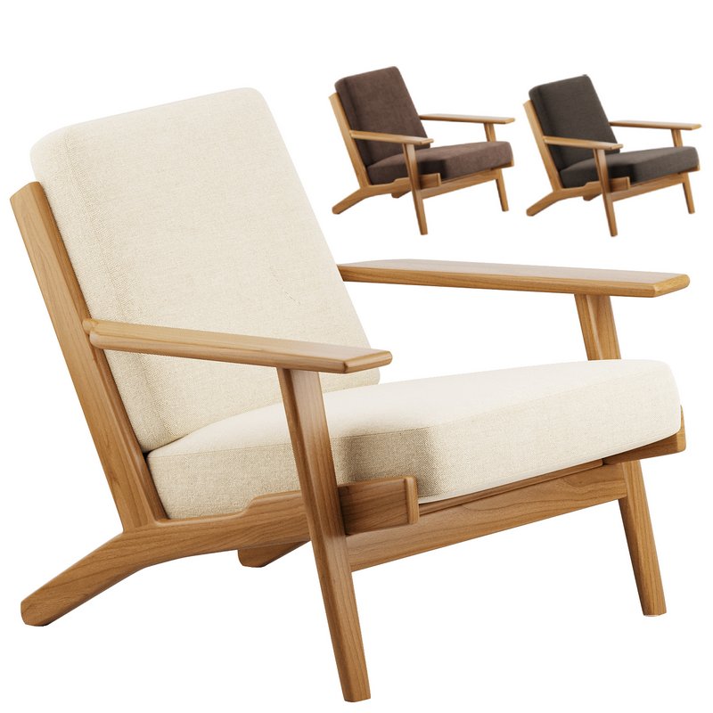 GE 290 Plank Armchair - Image 5