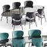 Alvaro chair and Aleppo Table - Thumbnail 1