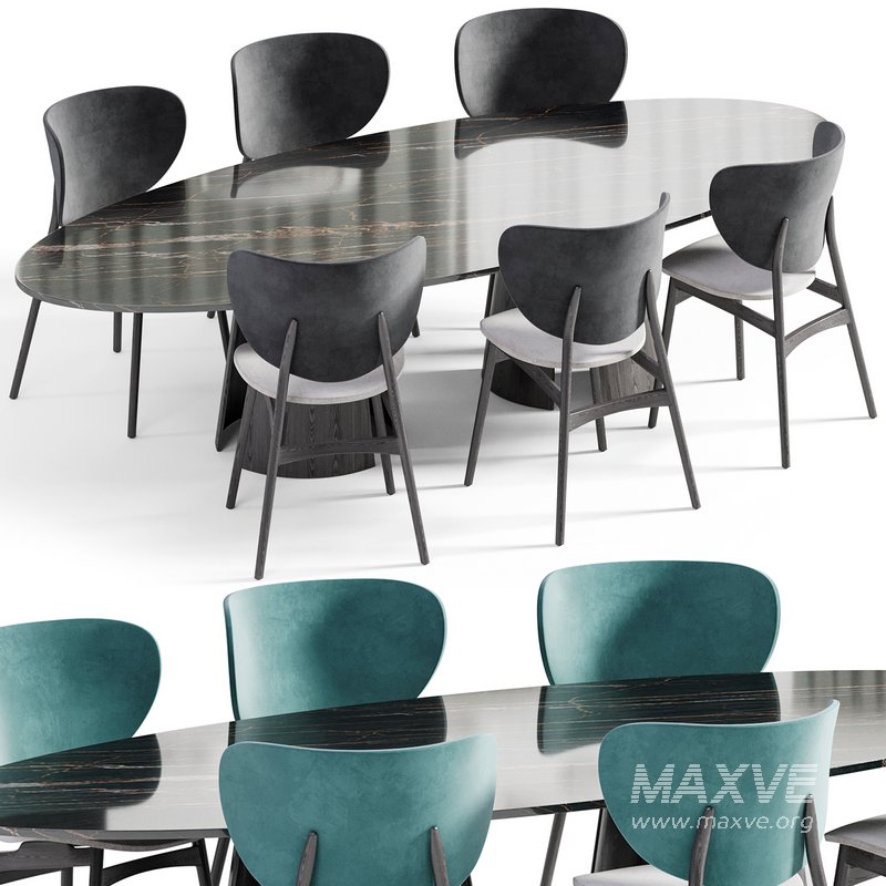 Alvaro chair and Aleppo Table - Image 1