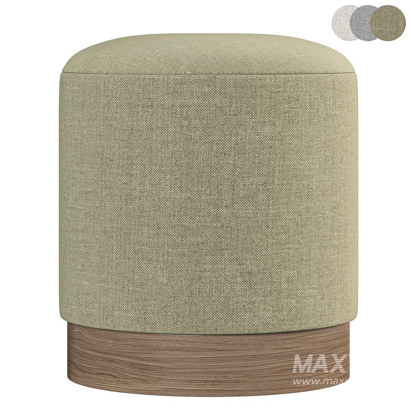 Pouf with drawer Dolly S teddy white - Image 2