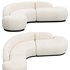 Cream Boucl  Modular Sofa | Eichholtz Bj??rn - Thumbnail 2