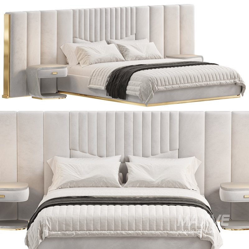 Prisma Grilli Bed by Justform - Image 2