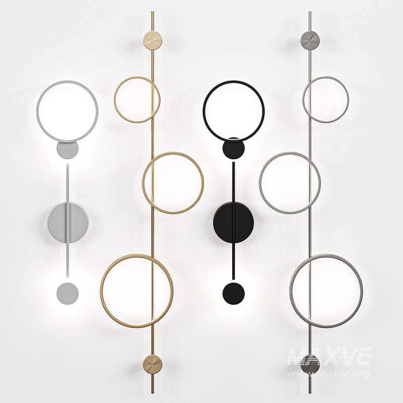 Molecular Circle wall lamp - Image 6
