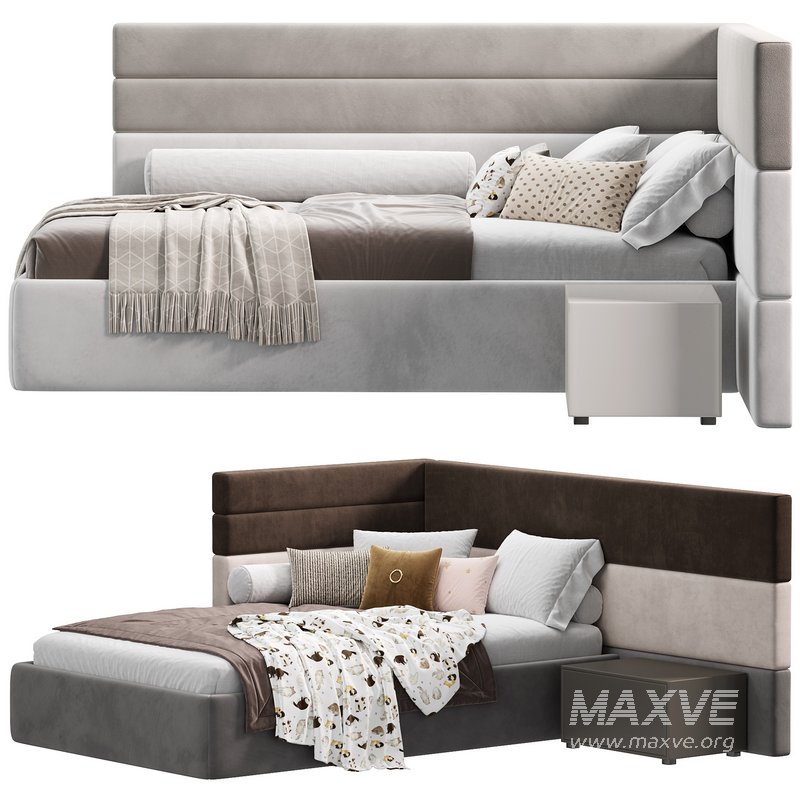 Bed Boiserie Set By Tvils - Image 2