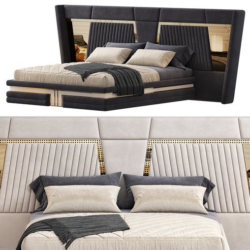 Hermes Modern Bed - Thumbnail 2