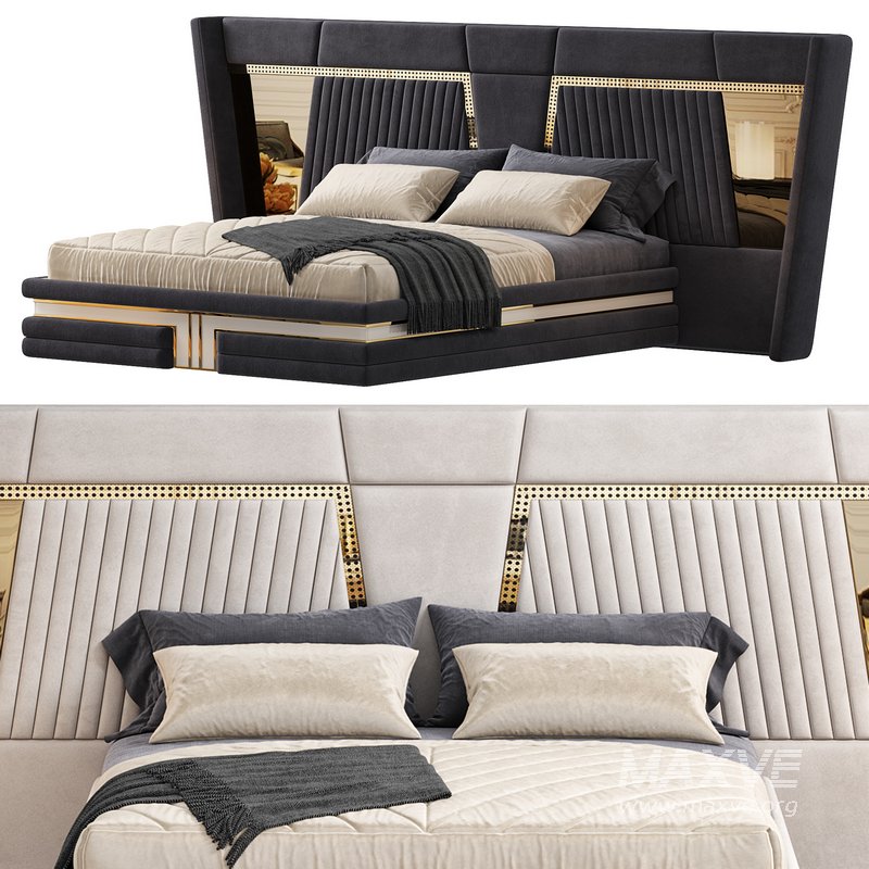 Hermes Modern Bed - Image 2