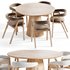 Lori Trever dining chair and table - Thumbnail 1
