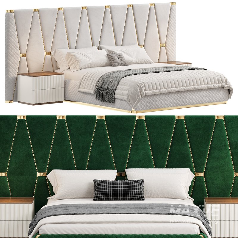 Morocco Bed by Elve luxory - Image 2