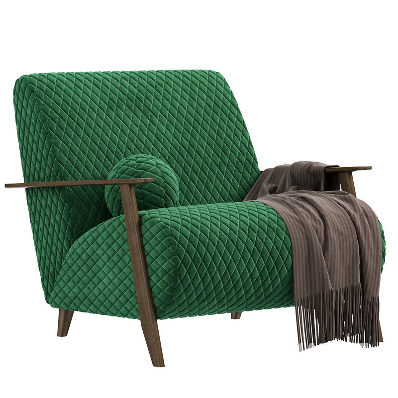 Como Marthan Lounge Armchair - Image 1