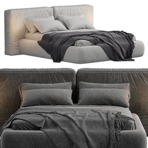 Bonaldo Fluff Bed - Thumbnail 2