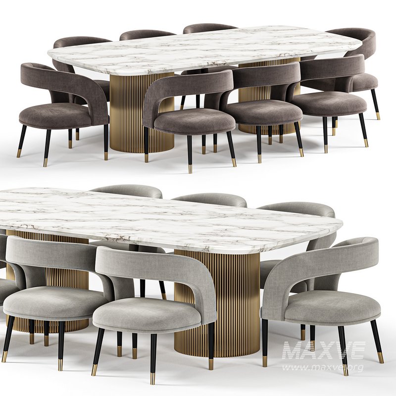 Northfield Dining Table By Cazarina - Image 1