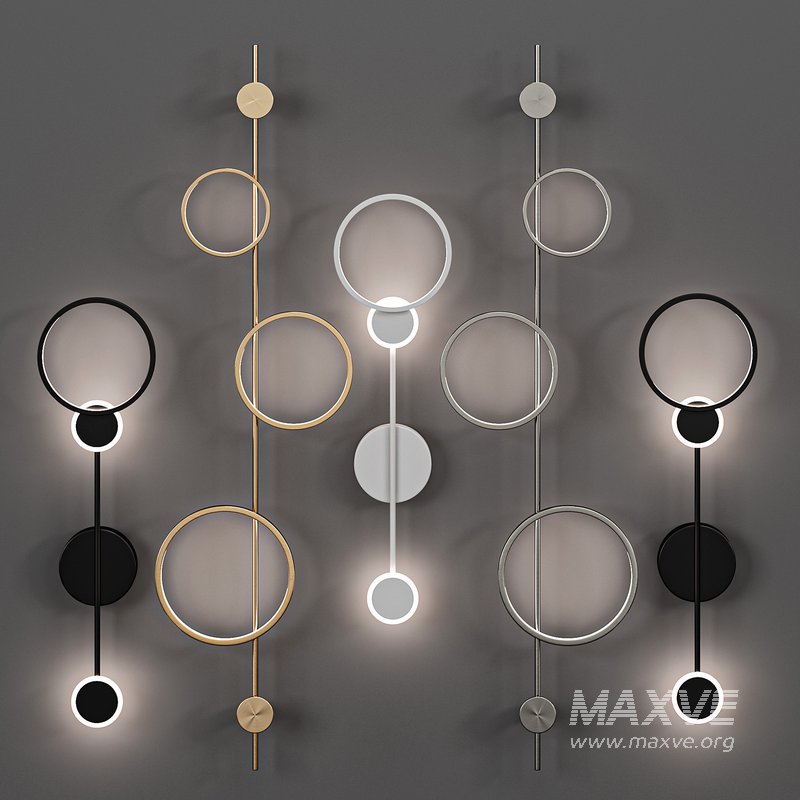 Molecular Circle wall lamp - Image 2