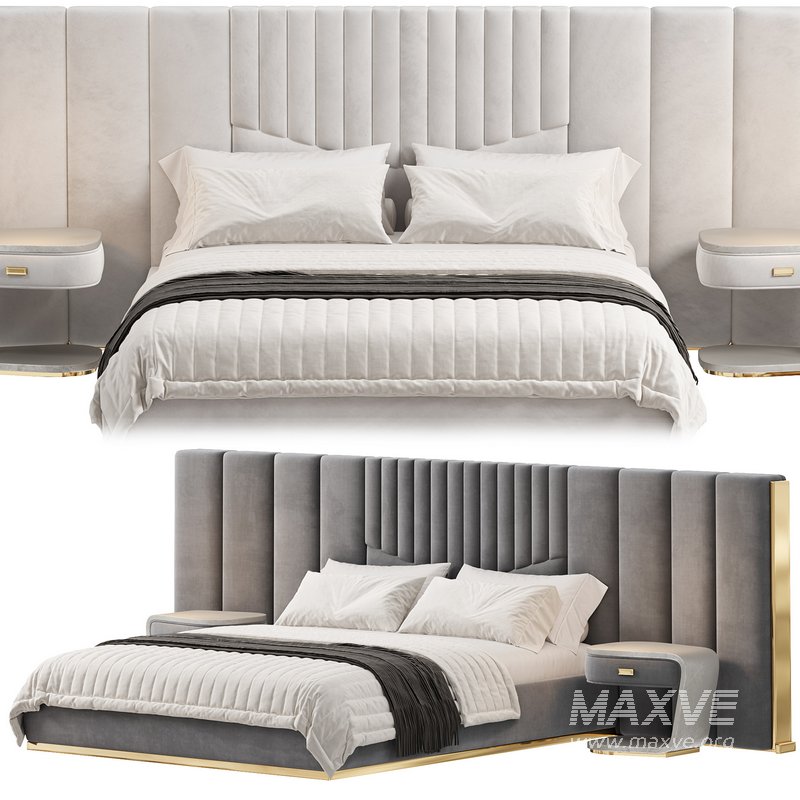 Prisma Grilli Bed by Justform - Image 3