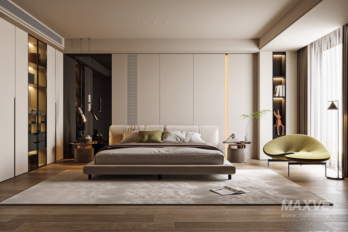 Modern bedroom - Image 1