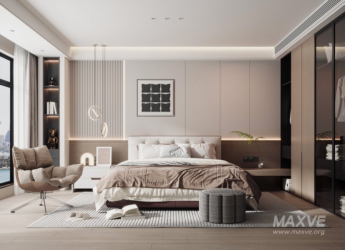 Modern bedroom - Image 1