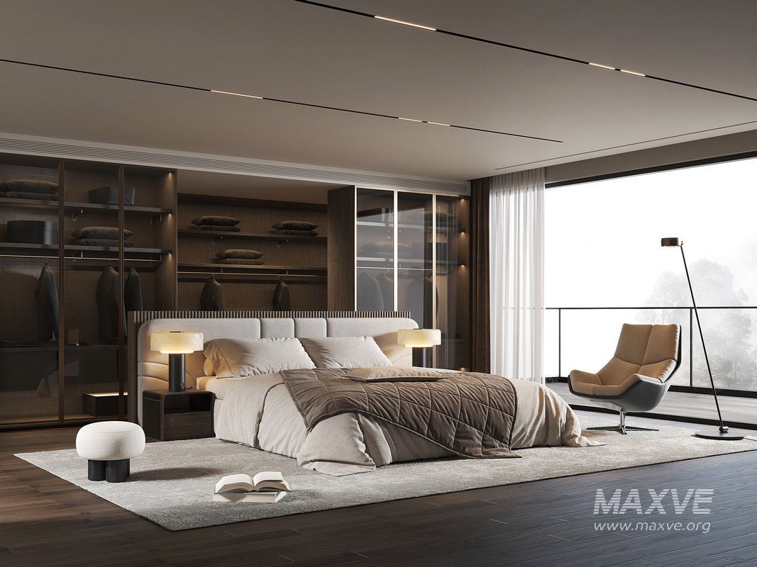 Modern bedroom - Image 1