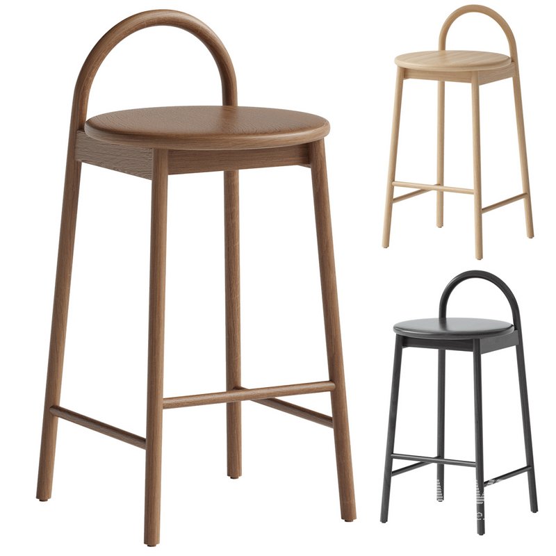 Half bar stool Circle - Image 2