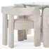 Stature Boucle chair and table - Thumbnail 3