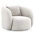 Poole Swivel Lounge Chair By Poly Bark - Thumbnail 2