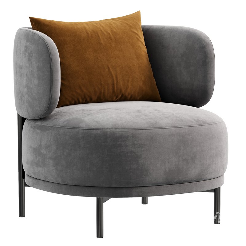 Akiko lounge armchair - Image 3