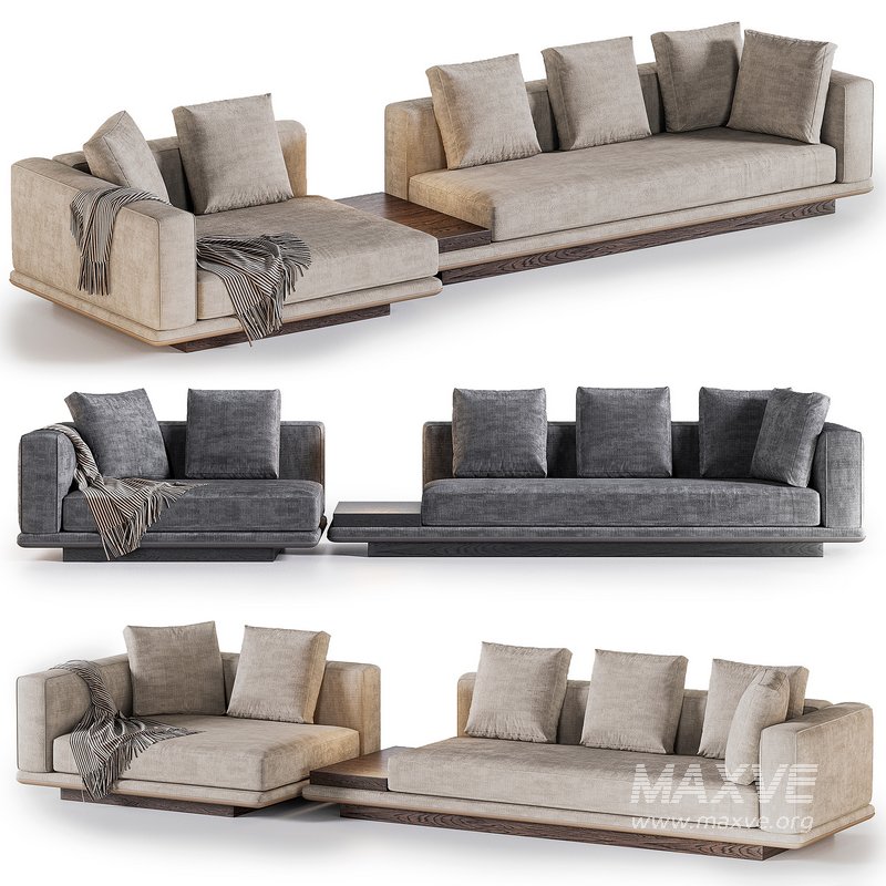 Horizonte sofa by Minotti - Image 3