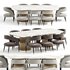 Northfield Dining Table By Cazarina - Thumbnail 2