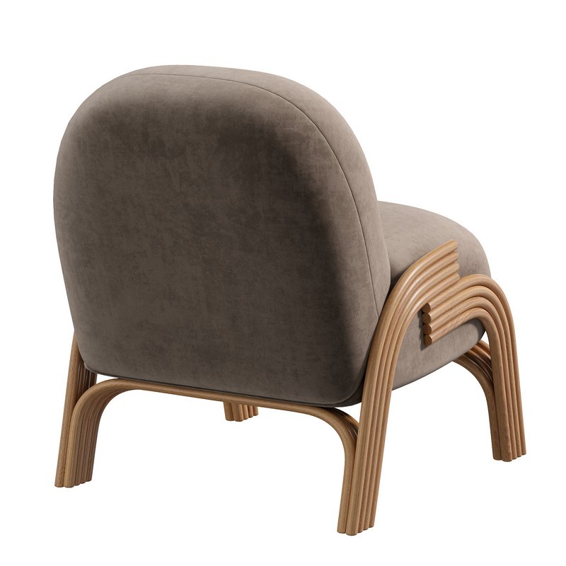 Fauteuil bouclette Armchair - Image 3