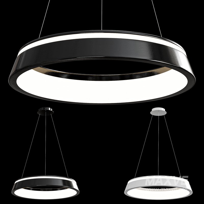 Ring chandeliers and lamps - Image 4