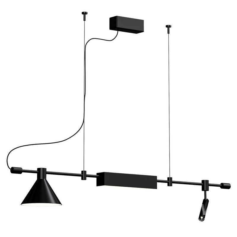 Horizontal Linear LED Pendant Lamp - Image 5