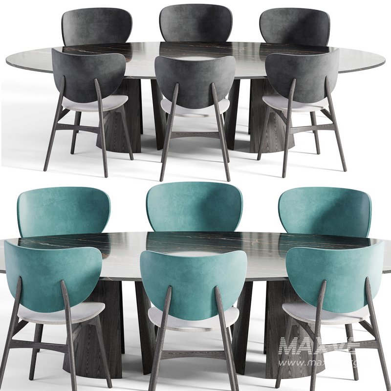 Alvaro chair and Aleppo Table - Image 3