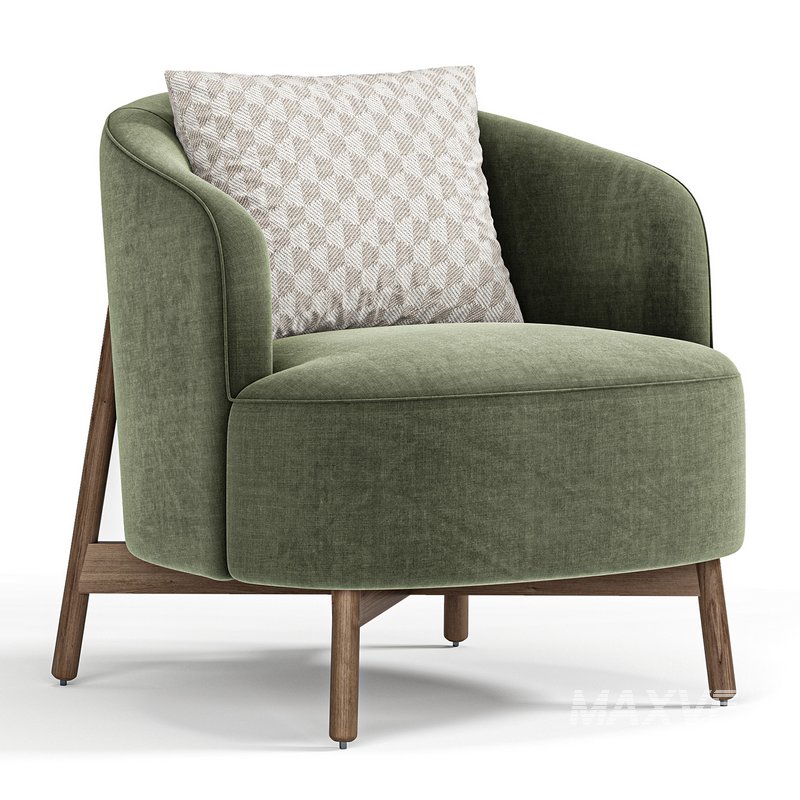 Copine Wood Armchair Porada By Format - Image 4