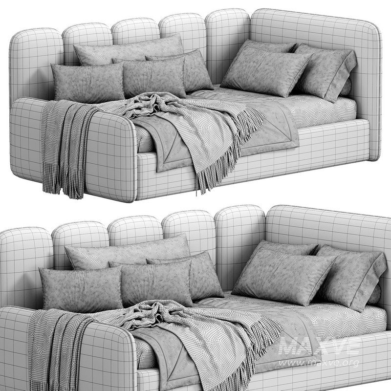 LEVEL 08 SALON 06 Bed - Image 4