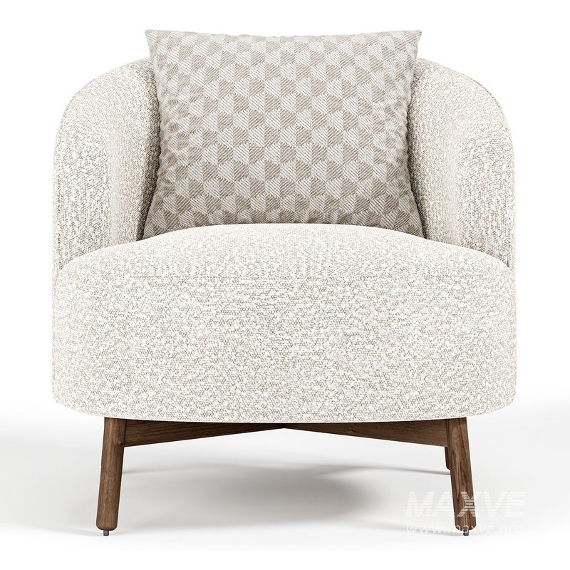 Copine Wood Armchair Porada By Format - Image 5