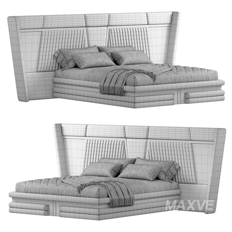 Hermes Modern Bed - Image 4