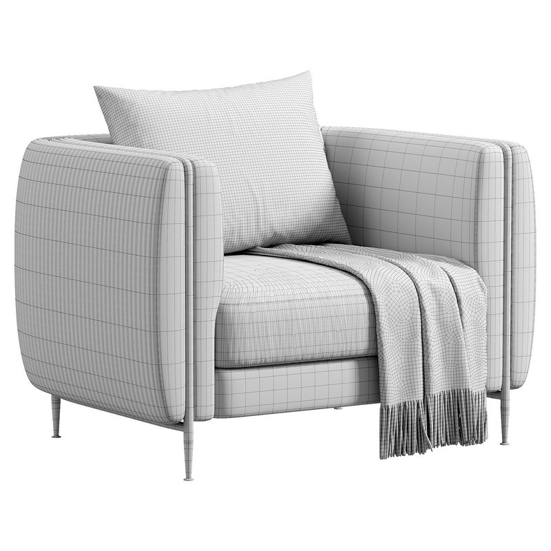 BARLOW Armchair by Mezzocollection - Image 5