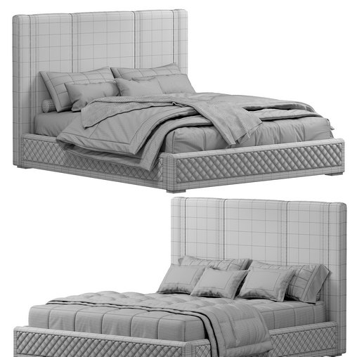 King bed Polished Gold - Thumbnail 5