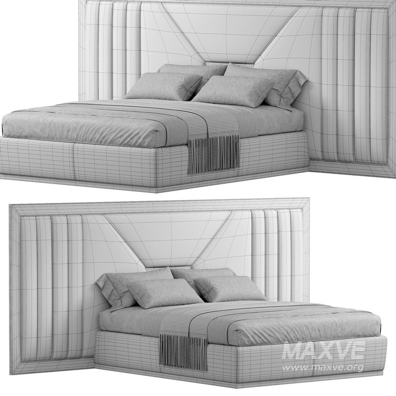 Loki Modern Bed - Image 4