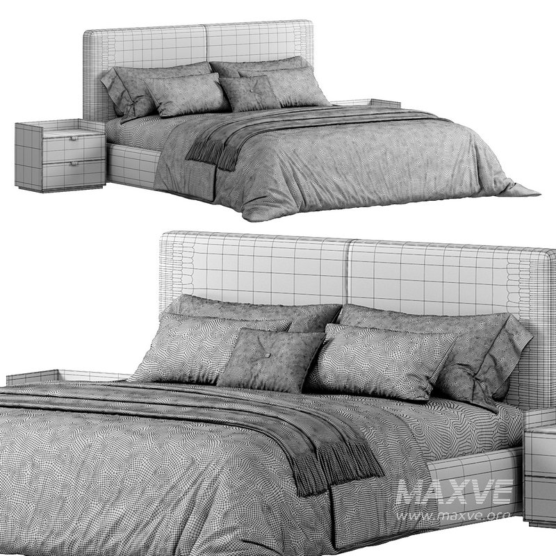 Flexform Magnum Bed - Image 3