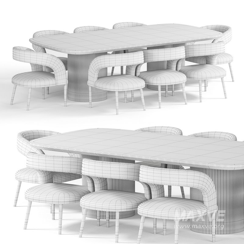 Northfield Dining Table By Cazarina - Image 5