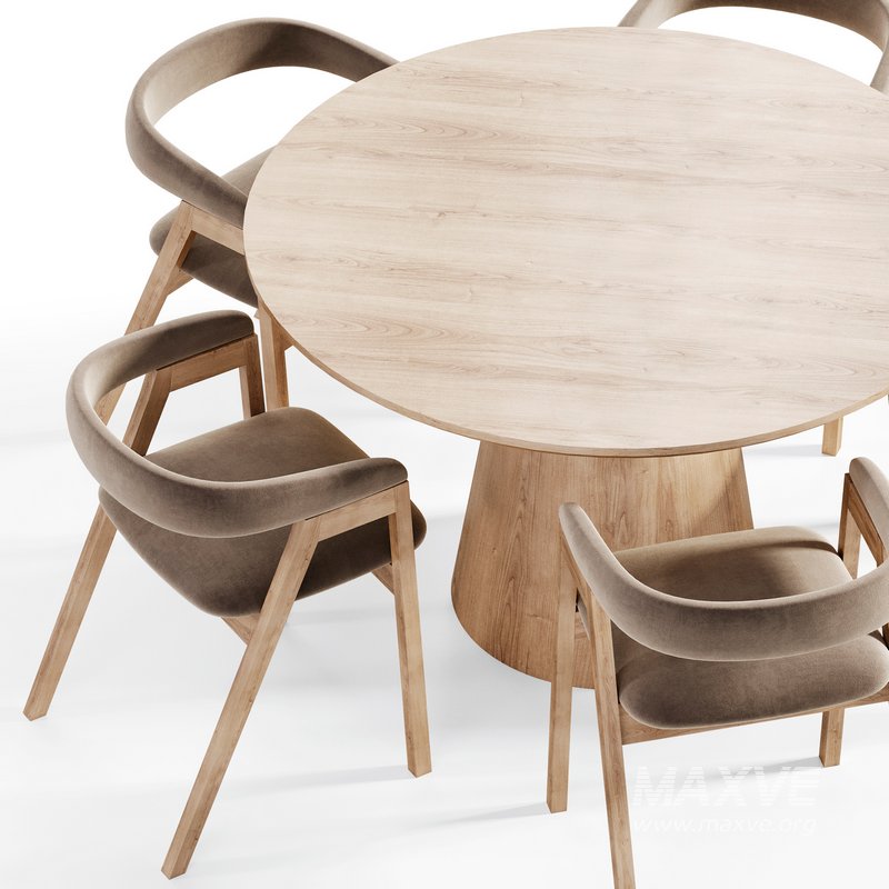 Lori Trever dining chair and table - Image 4
