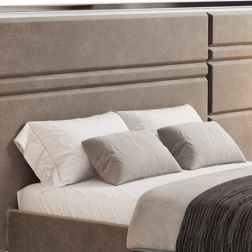 Barnet Modern Bed - Thumbnail 5