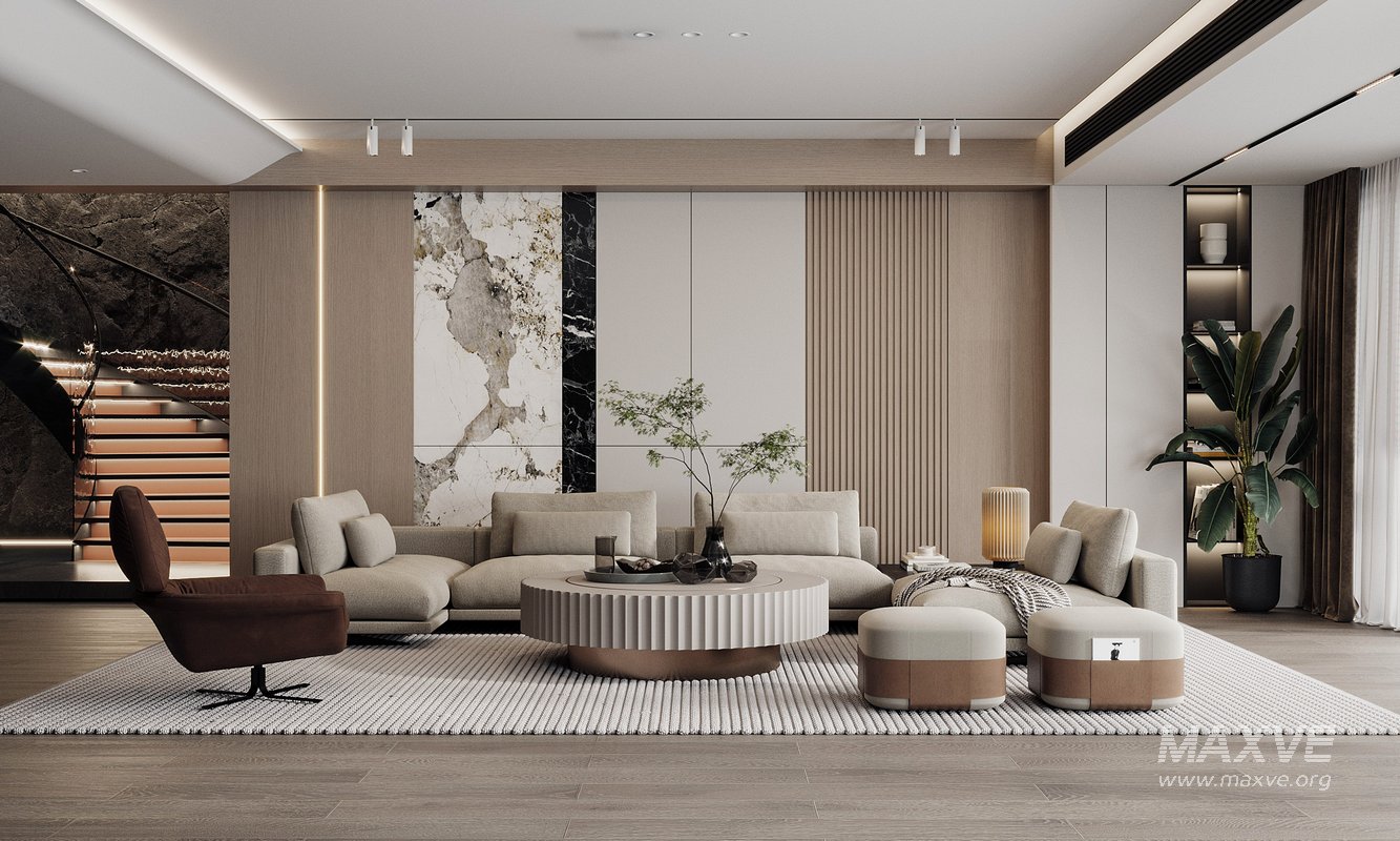 Modern living room - Image 1