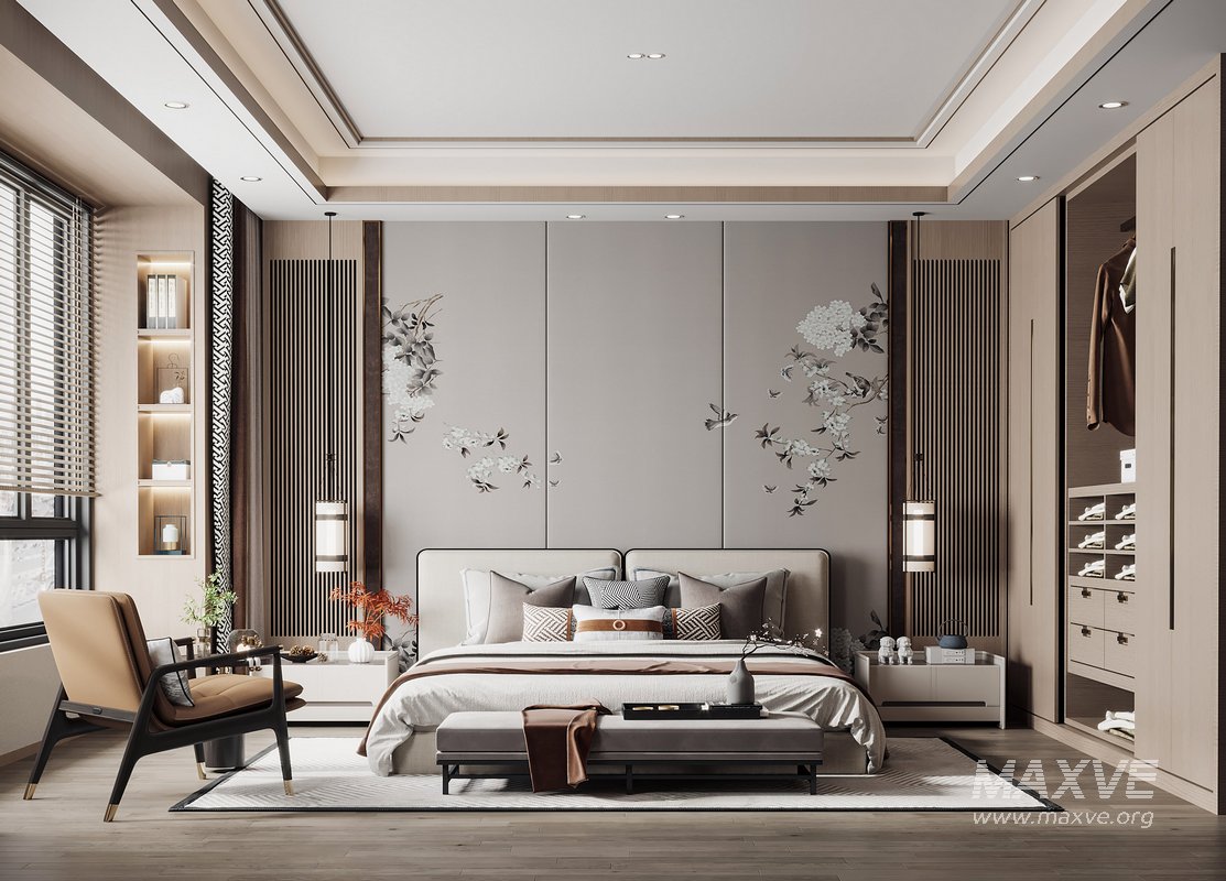 Modern bedroom - Image 1