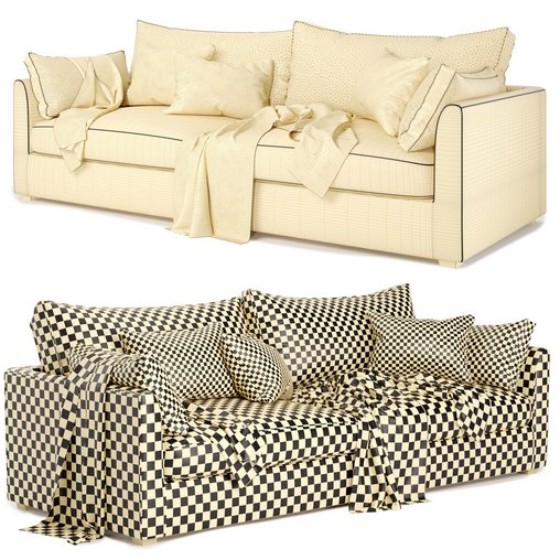 Ashlee 3.5 seat sofa - Thumbnail 4