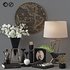 BLACK Marble Decorative Set - Thumbnail 1