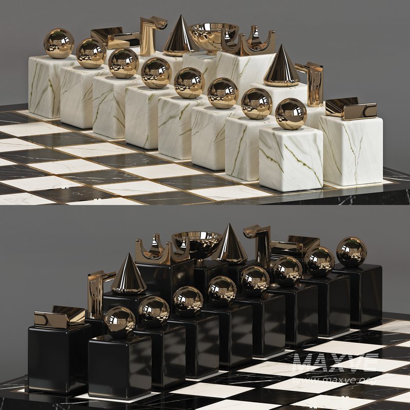 BLACK Marble Decorative Set - Image 6