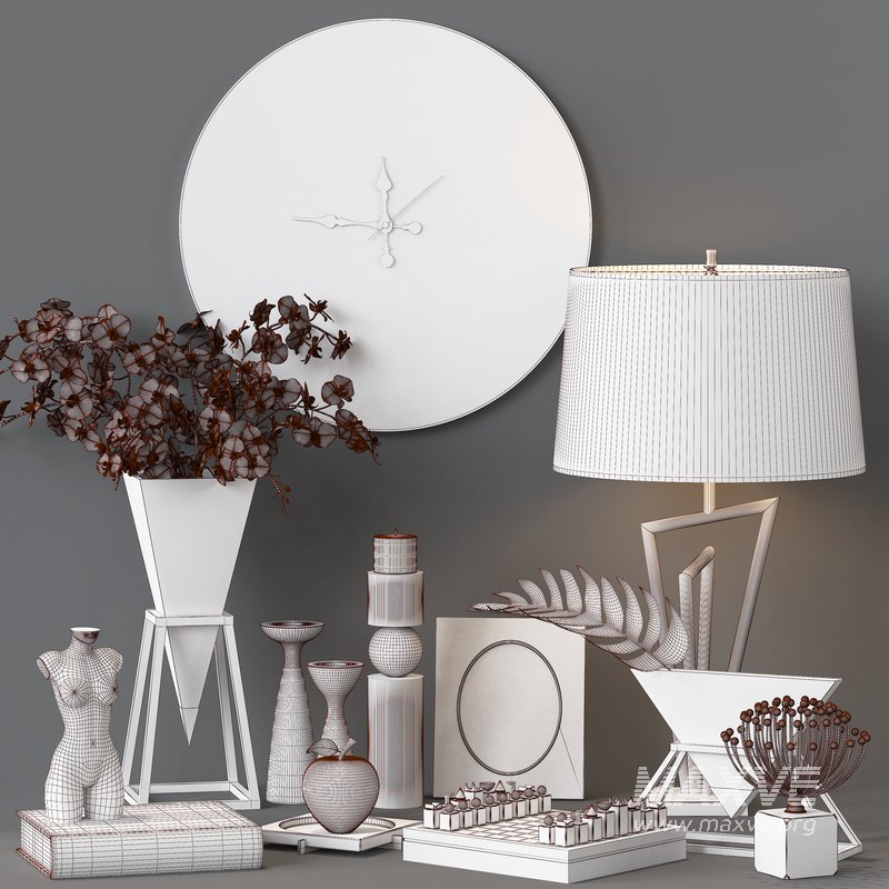 BLACK Marble Decorative Set - Image 7